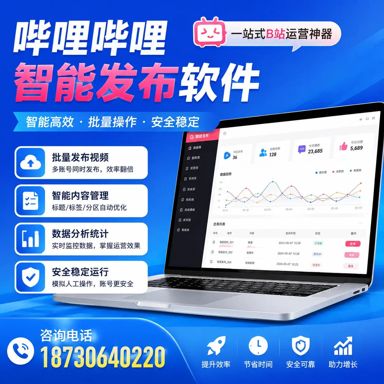 如何通过哔哩哔哩智能发布软件提升 许昌 企业曝光率