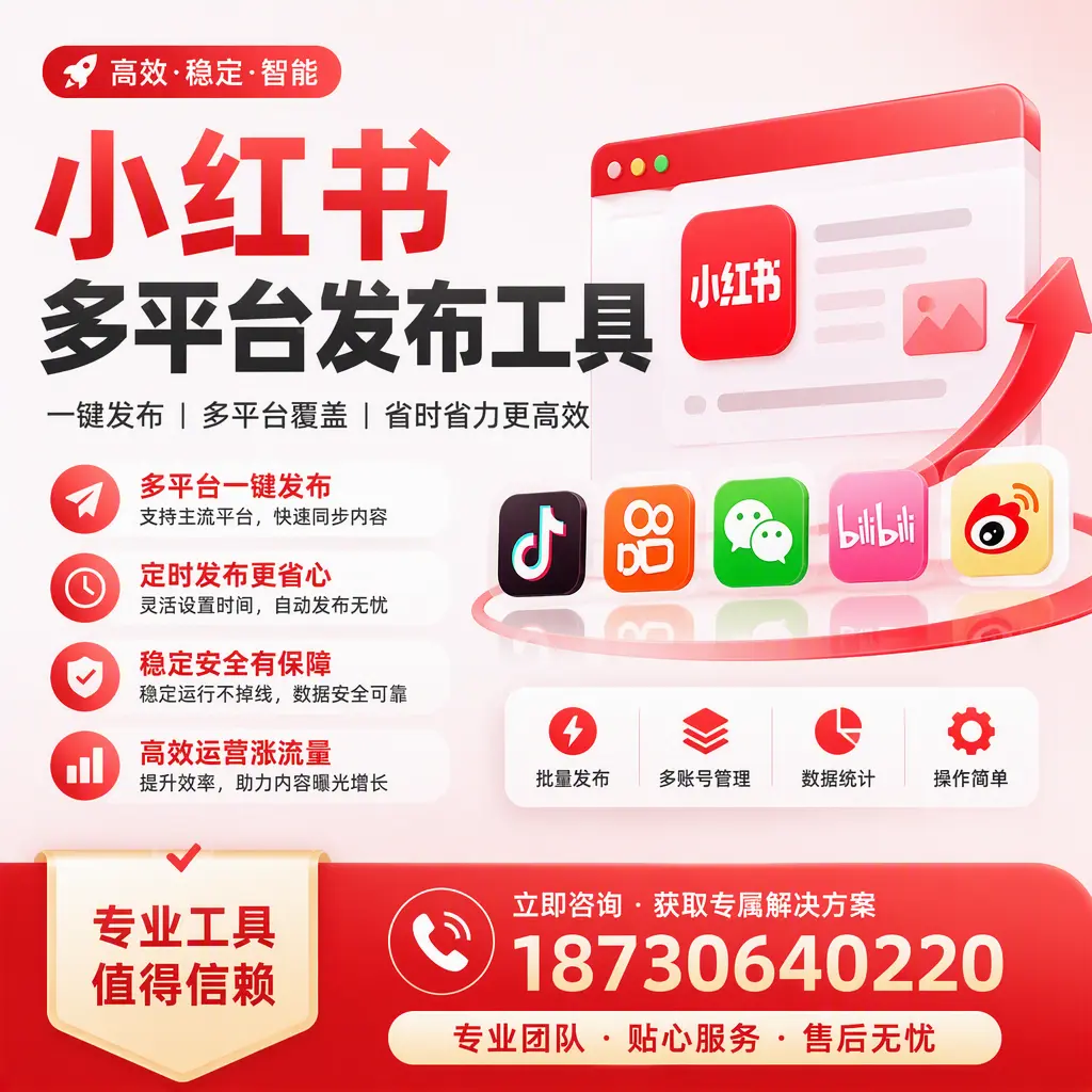 在 许昌 小红书多平台发布工具的市场前景分析